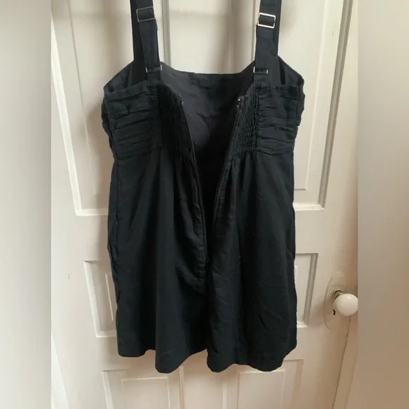Abercrombie & Fitch Emerson Wide Strap Mini Dress Black Medium - Picture 7 of 9
